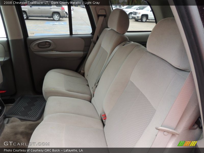 Dark Cherry Metallic / Light Gray 2008 Chevrolet TrailBlazer LT