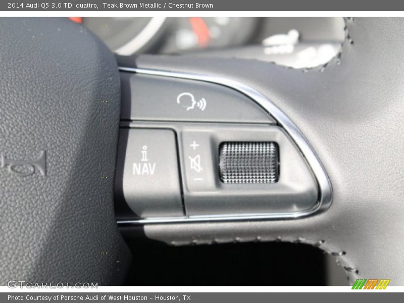 Teak Brown Metallic / Chestnut Brown 2014 Audi Q5 3.0 TDI quattro