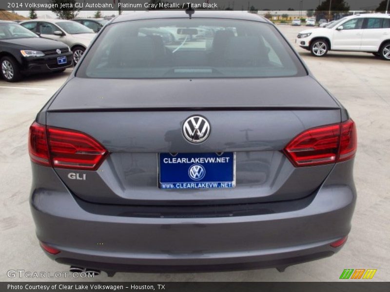 Platinum Gray Metallic / Titan Black 2014 Volkswagen Jetta GLI Autobahn