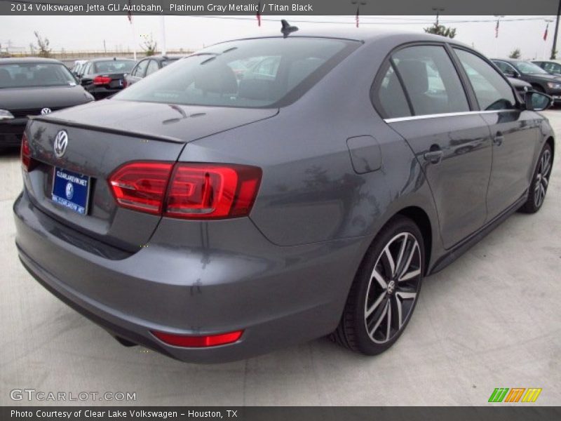 Platinum Gray Metallic / Titan Black 2014 Volkswagen Jetta GLI Autobahn
