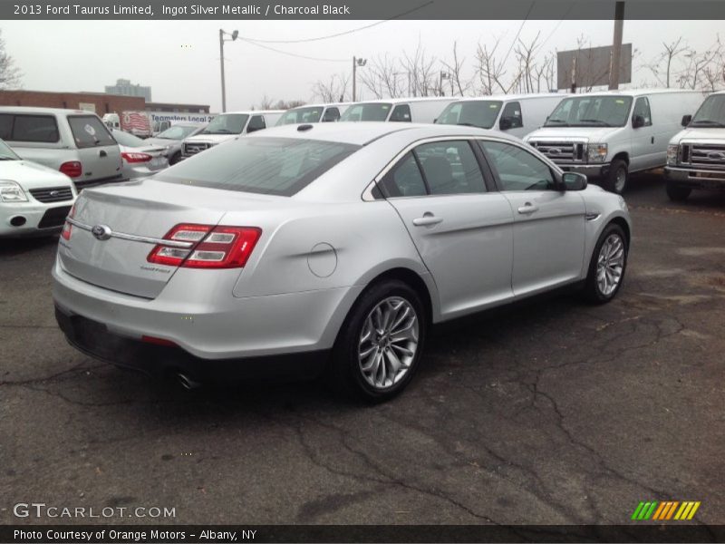 Ingot Silver Metallic / Charcoal Black 2013 Ford Taurus Limited