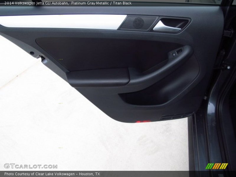 Platinum Gray Metallic / Titan Black 2014 Volkswagen Jetta GLI Autobahn