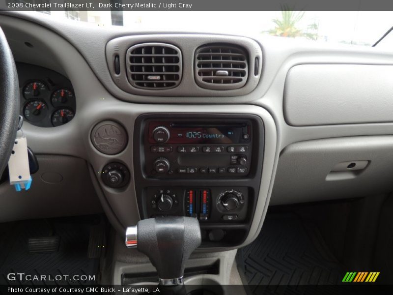 Dark Cherry Metallic / Light Gray 2008 Chevrolet TrailBlazer LT