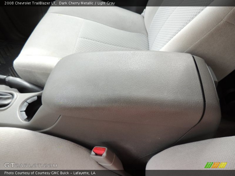 Dark Cherry Metallic / Light Gray 2008 Chevrolet TrailBlazer LT