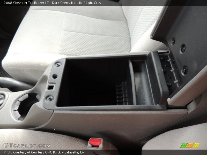Dark Cherry Metallic / Light Gray 2008 Chevrolet TrailBlazer LT