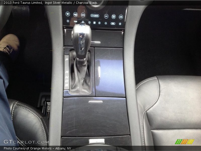 Ingot Silver Metallic / Charcoal Black 2013 Ford Taurus Limited