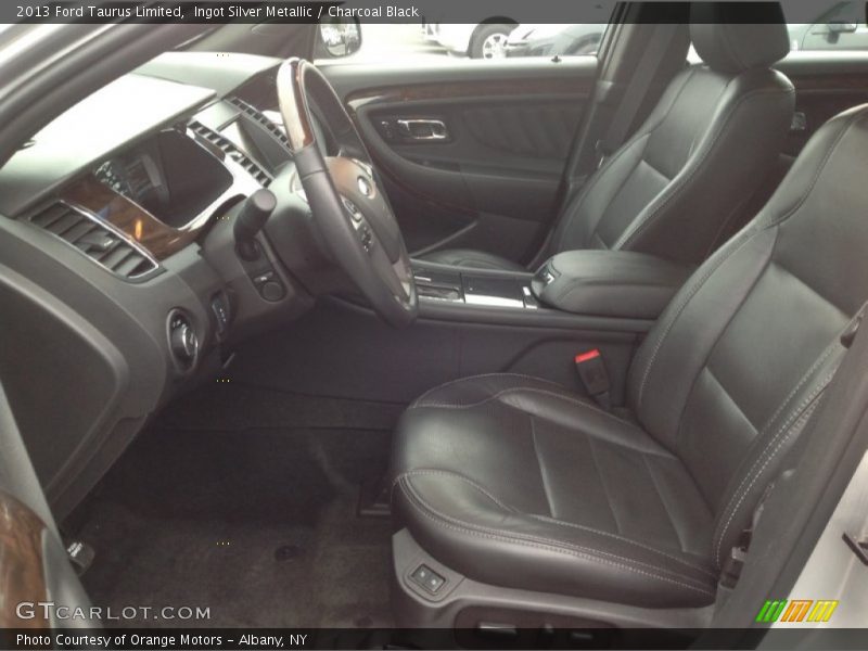 Ingot Silver Metallic / Charcoal Black 2013 Ford Taurus Limited