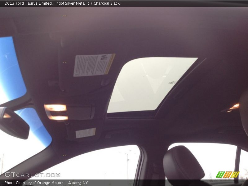 Ingot Silver Metallic / Charcoal Black 2013 Ford Taurus Limited