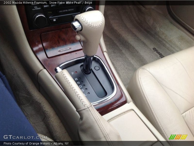 Snow Flake White Pearl / Beige 2002 Mazda Millenia Premium