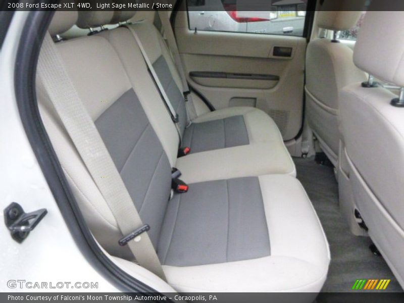 Light Sage Metallic / Stone 2008 Ford Escape XLT 4WD