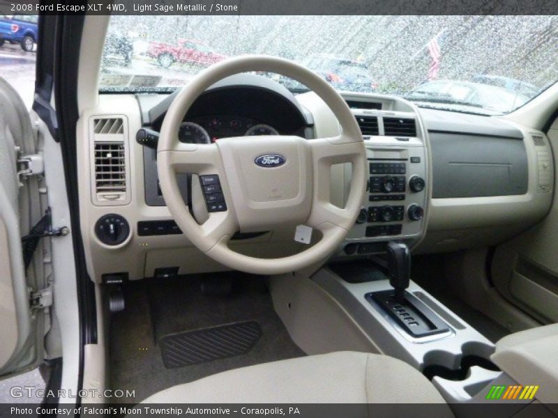 Light Sage Metallic / Stone 2008 Ford Escape XLT 4WD