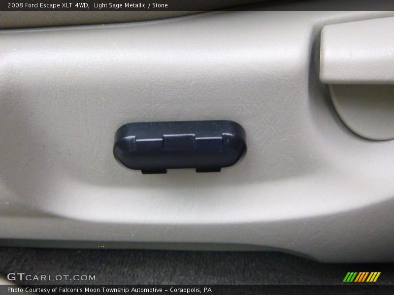 Light Sage Metallic / Stone 2008 Ford Escape XLT 4WD