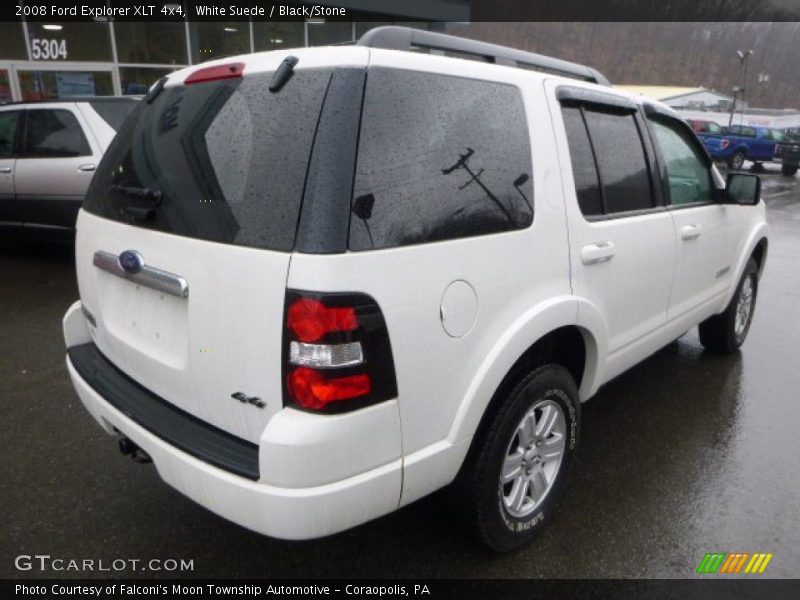 White Suede / Black/Stone 2008 Ford Explorer XLT 4x4
