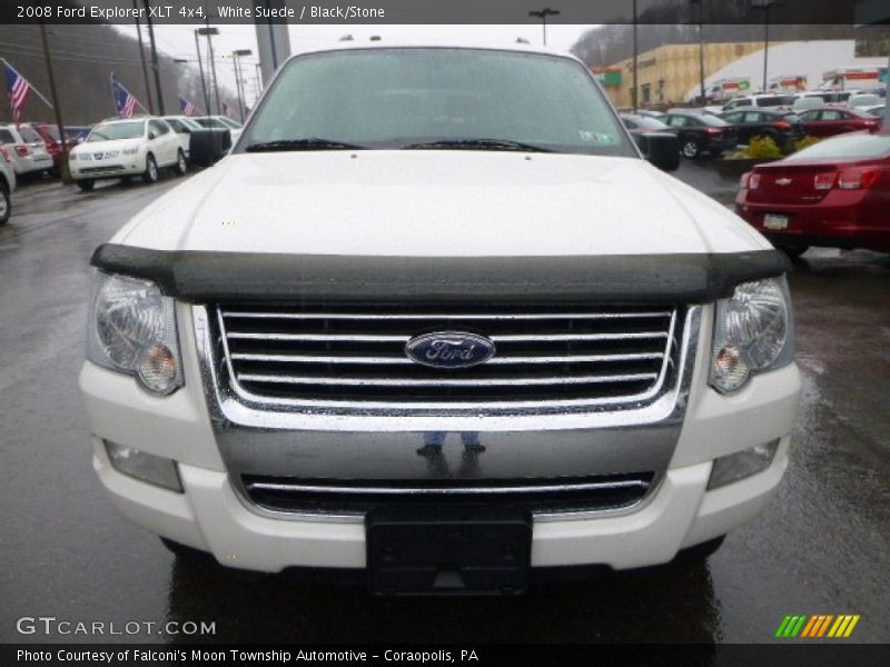 White Suede / Black/Stone 2008 Ford Explorer XLT 4x4