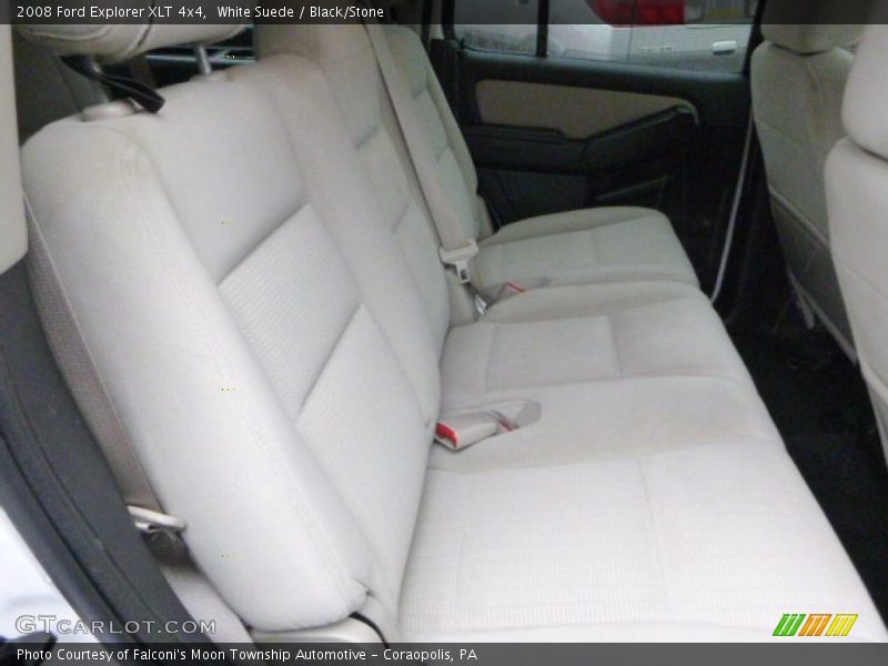 White Suede / Black/Stone 2008 Ford Explorer XLT 4x4