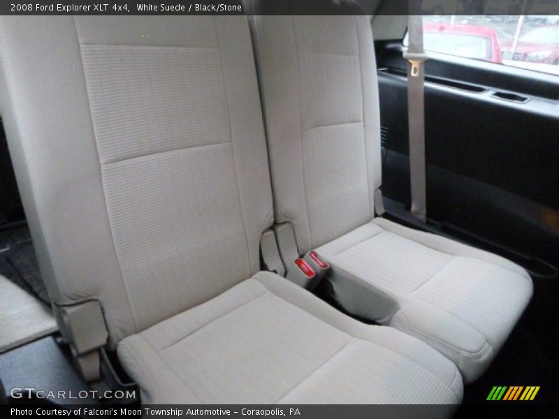White Suede / Black/Stone 2008 Ford Explorer XLT 4x4