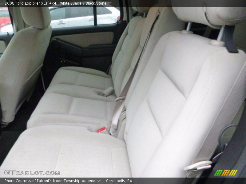 White Suede / Black/Stone 2008 Ford Explorer XLT 4x4
