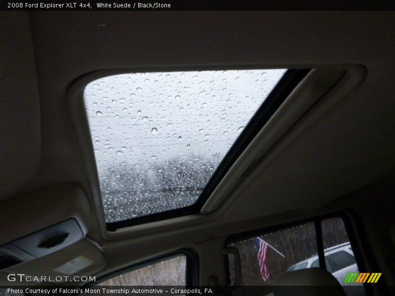White Suede / Black/Stone 2008 Ford Explorer XLT 4x4