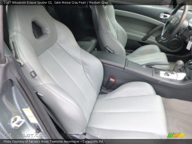 Satin Meisai Gray Pearl / Medium Gray 2007 Mitsubishi Eclipse Spyder GS