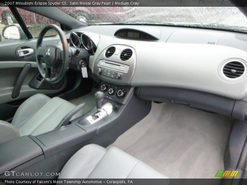 Satin Meisai Gray Pearl / Medium Gray 2007 Mitsubishi Eclipse Spyder GS