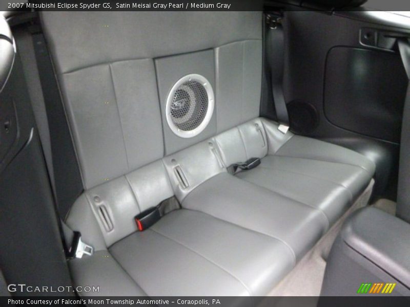 Satin Meisai Gray Pearl / Medium Gray 2007 Mitsubishi Eclipse Spyder GS