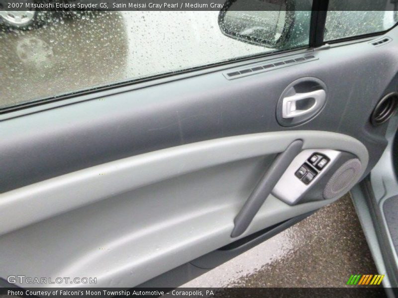 Satin Meisai Gray Pearl / Medium Gray 2007 Mitsubishi Eclipse Spyder GS