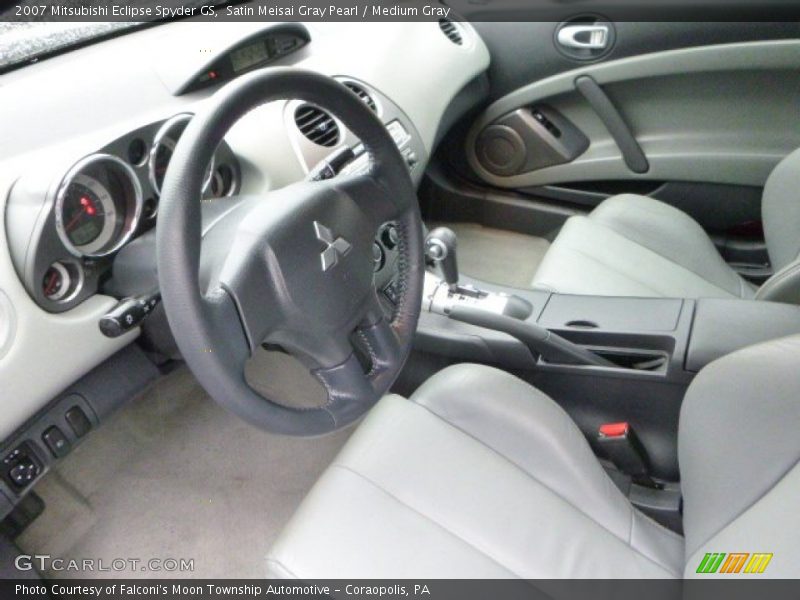 Satin Meisai Gray Pearl / Medium Gray 2007 Mitsubishi Eclipse Spyder GS