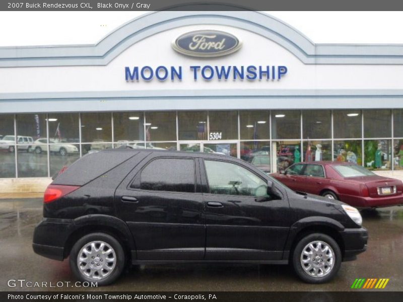 Black Onyx / Gray 2007 Buick Rendezvous CXL