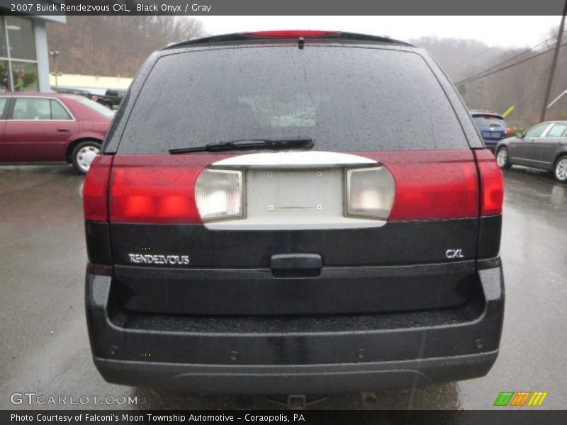 Black Onyx / Gray 2007 Buick Rendezvous CXL