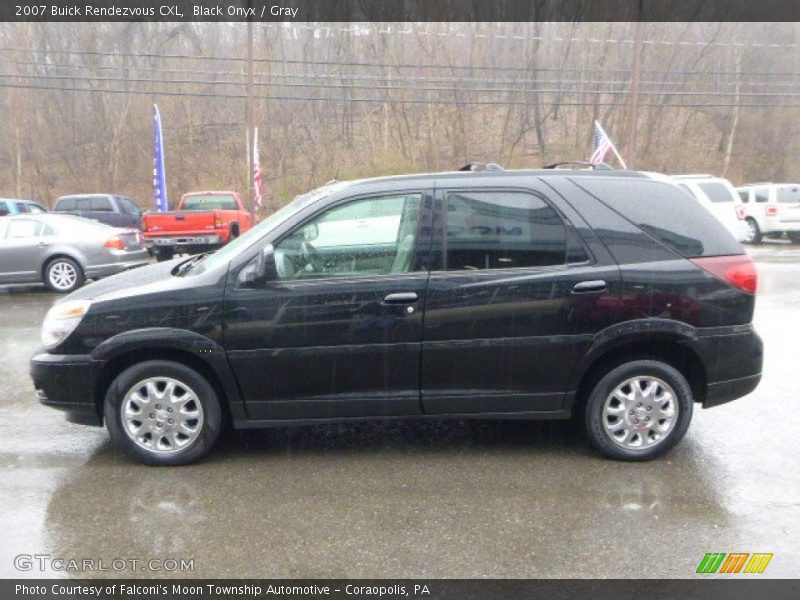 Black Onyx / Gray 2007 Buick Rendezvous CXL