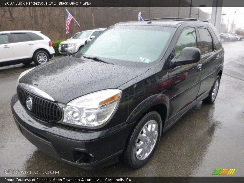 Black Onyx / Gray 2007 Buick Rendezvous CXL
