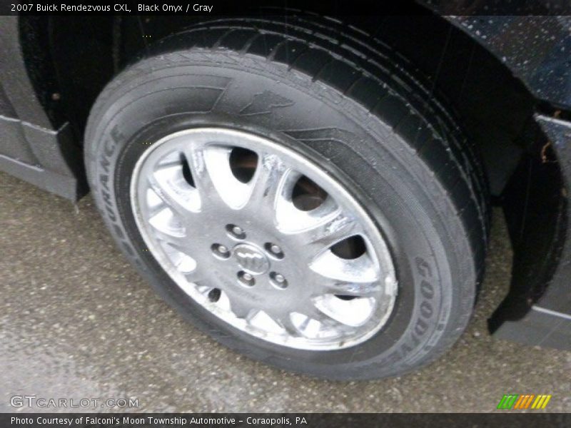 Black Onyx / Gray 2007 Buick Rendezvous CXL