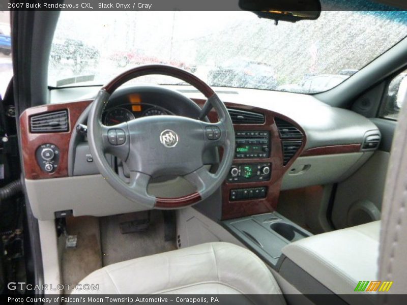 Black Onyx / Gray 2007 Buick Rendezvous CXL