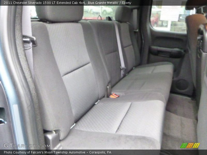 Blue Granite Metallic / Ebony 2011 Chevrolet Silverado 1500 LT Extended Cab 4x4