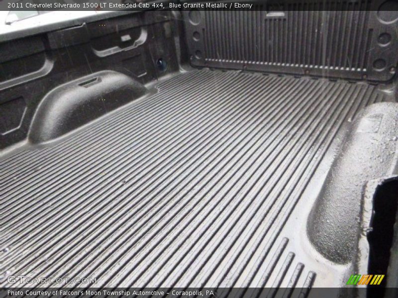 Blue Granite Metallic / Ebony 2011 Chevrolet Silverado 1500 LT Extended Cab 4x4
