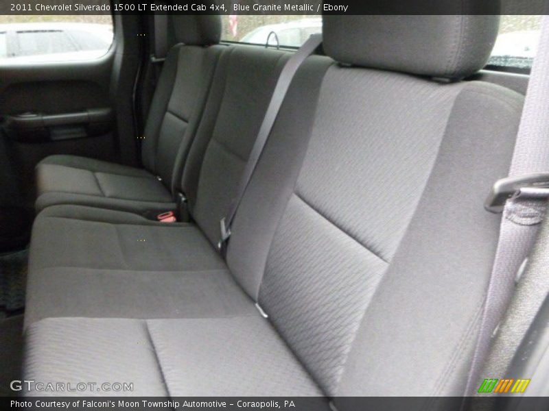 Blue Granite Metallic / Ebony 2011 Chevrolet Silverado 1500 LT Extended Cab 4x4