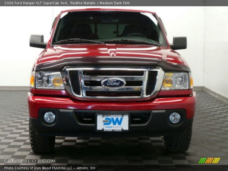 Redfire Metallic / Medium Dark Flint 2009 Ford Ranger XLT SuperCab 4x4