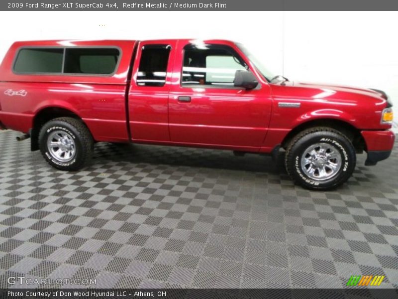 Redfire Metallic / Medium Dark Flint 2009 Ford Ranger XLT SuperCab 4x4