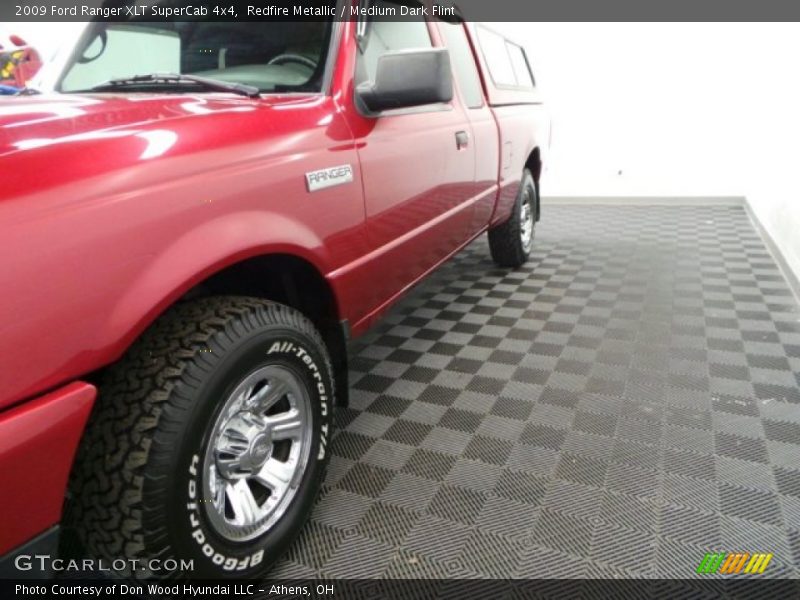Redfire Metallic / Medium Dark Flint 2009 Ford Ranger XLT SuperCab 4x4