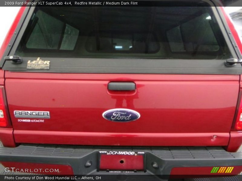 Redfire Metallic / Medium Dark Flint 2009 Ford Ranger XLT SuperCab 4x4
