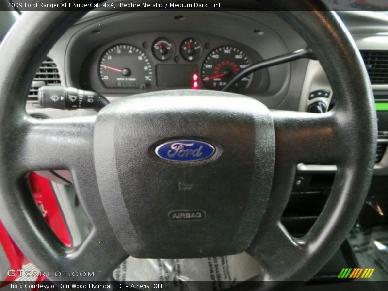 Redfire Metallic / Medium Dark Flint 2009 Ford Ranger XLT SuperCab 4x4