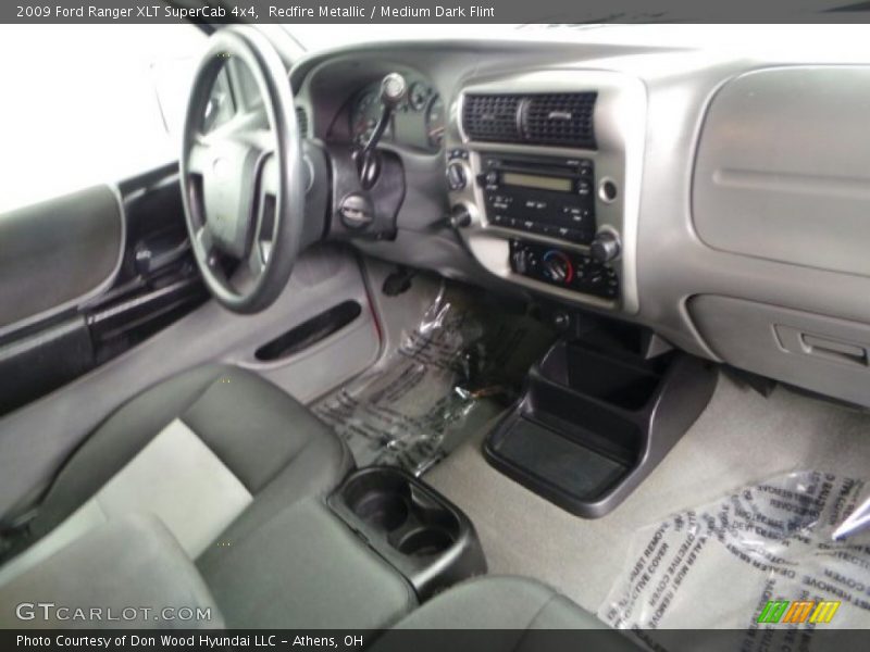 Redfire Metallic / Medium Dark Flint 2009 Ford Ranger XLT SuperCab 4x4
