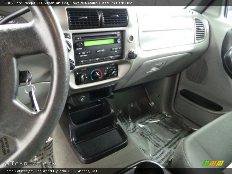 Redfire Metallic / Medium Dark Flint 2009 Ford Ranger XLT SuperCab 4x4