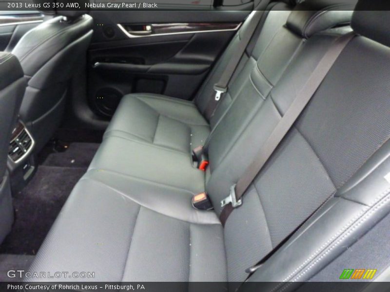 Nebula Gray Pearl / Black 2013 Lexus GS 350 AWD