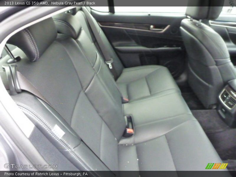 Nebula Gray Pearl / Black 2013 Lexus GS 350 AWD