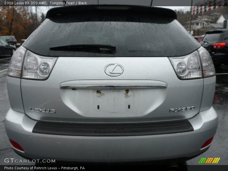 Tungsten Pearl / Black 2009 Lexus RX 350 AWD
