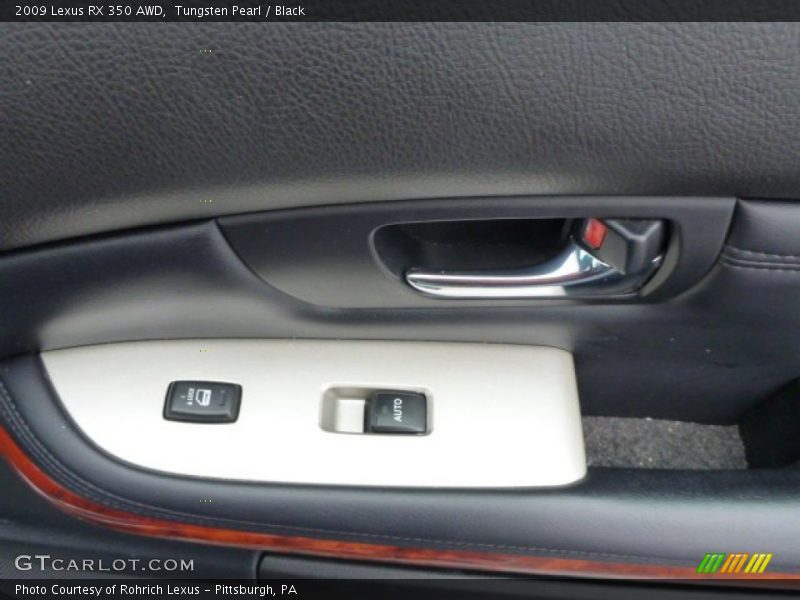 Tungsten Pearl / Black 2009 Lexus RX 350 AWD