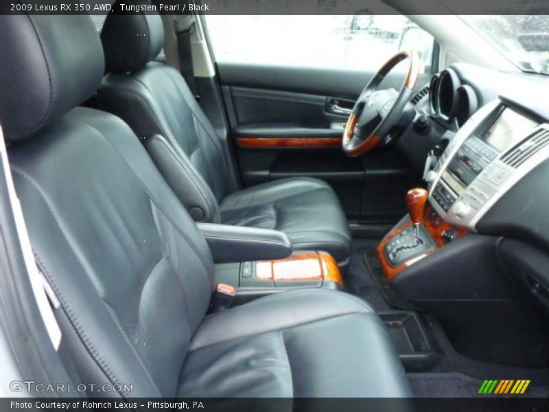 Tungsten Pearl / Black 2009 Lexus RX 350 AWD