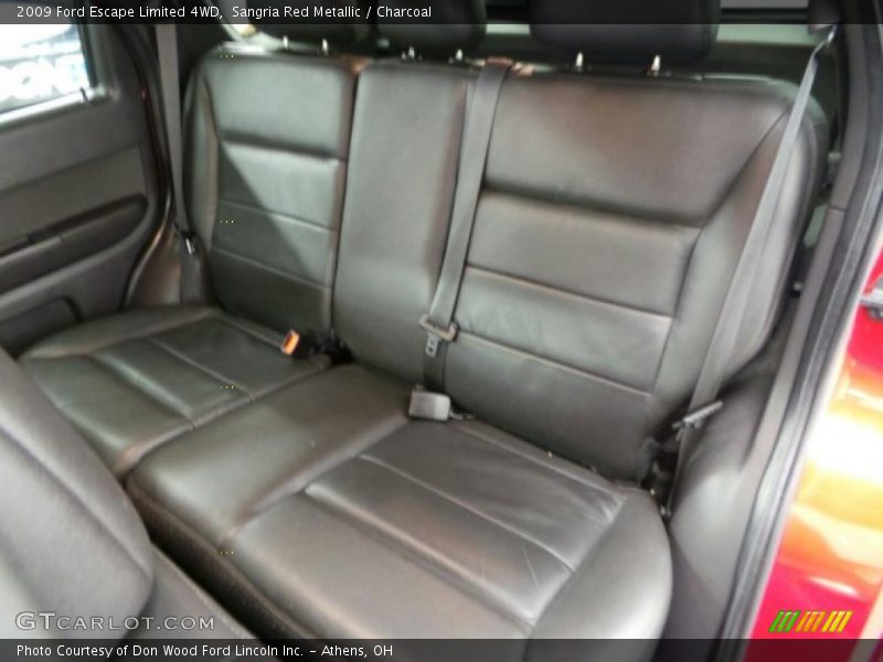 Sangria Red Metallic / Charcoal 2009 Ford Escape Limited 4WD
