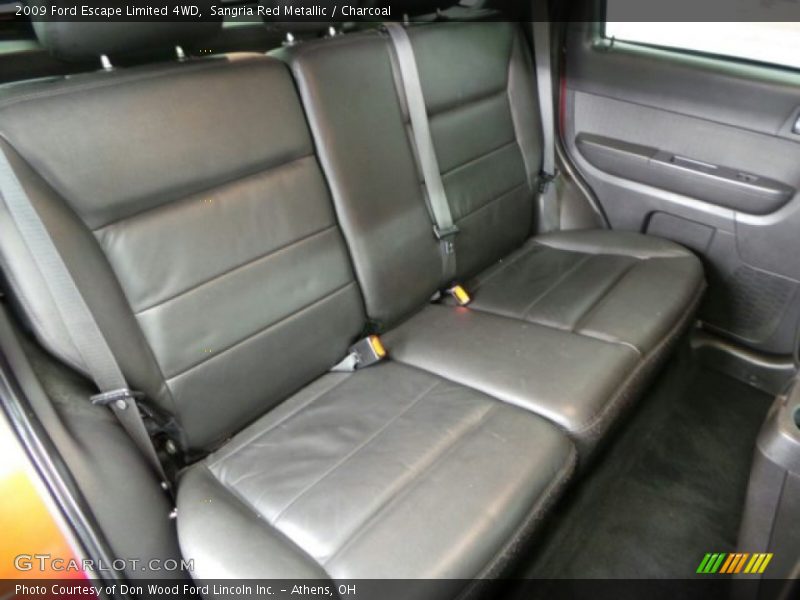 Sangria Red Metallic / Charcoal 2009 Ford Escape Limited 4WD